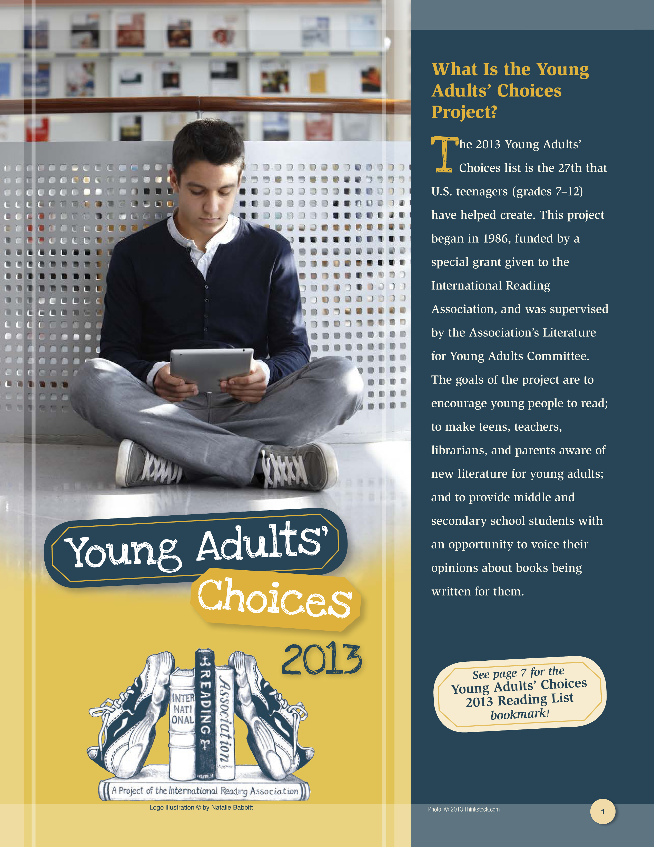 Young Adults' Choices Reading List - 2013